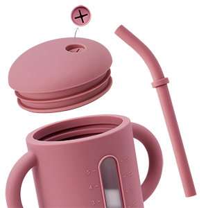 samigo baby straw cup components demonstration rose