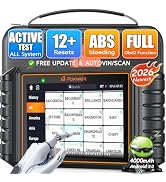 2026 FOXWELL NT726 OBD2 Scanner Diagnostic Tool, All System Bidirectional Scan Tool with TOP 12 R...