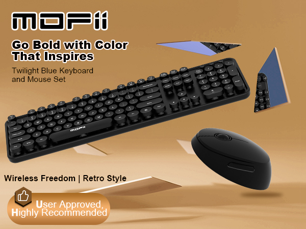 Wireless Keyboard and Mouse Combo