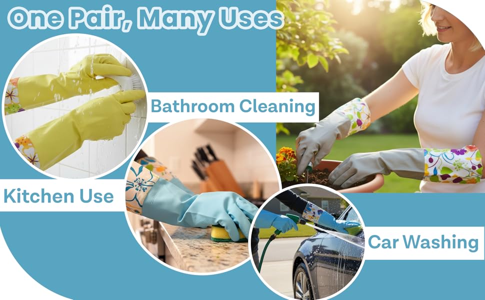 Household Gloves Latex Free Cleaning Gloves