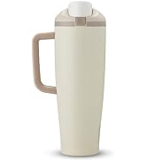 Owala FreeSip Tumbler - Stainless Steel - 40-oz. - Tan (Lightly Toasted)