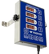 YOOYIST Precision Kitchen Timers for Cooking – 4 Channel Commercial Kitchen Timer Restaurant Kitc...