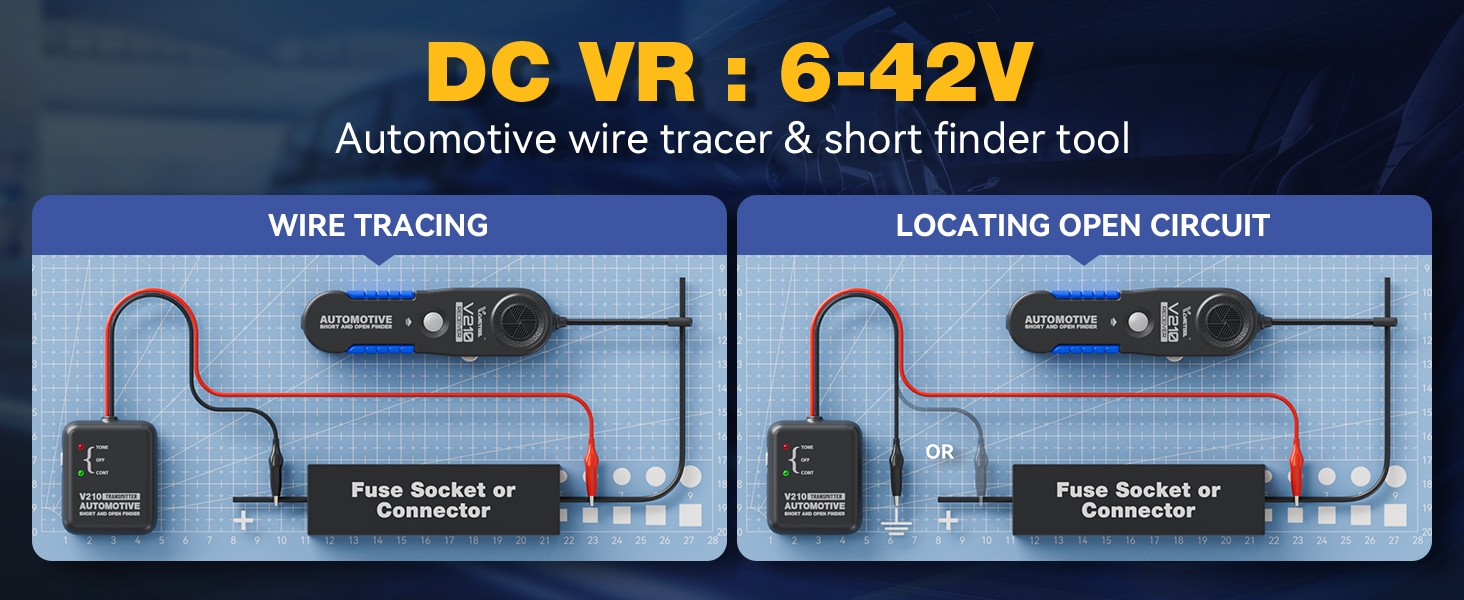 auto wire tracer & short finder tool
