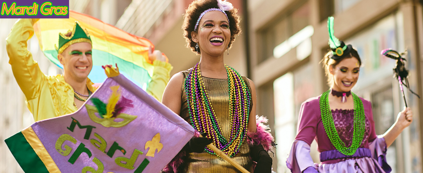 mardi gras beads