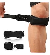 AGPTEK Knee Brace for Women & Men, Pain Relief Patella Tendon Knee Strap 2 Pack, Adjustable Knee ...