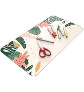 Uncommon Desks Kid's Desk Mat - for Schoolwork Arts & Crafts - Fun Computer & Mouse Pad Blotter -...