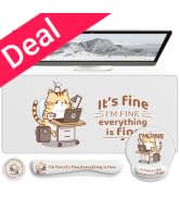 iCasso Gray Dumpster on Fire Accessories Themed Stuff,It’s Fine I’m Fine Everything is Fine, Funn...