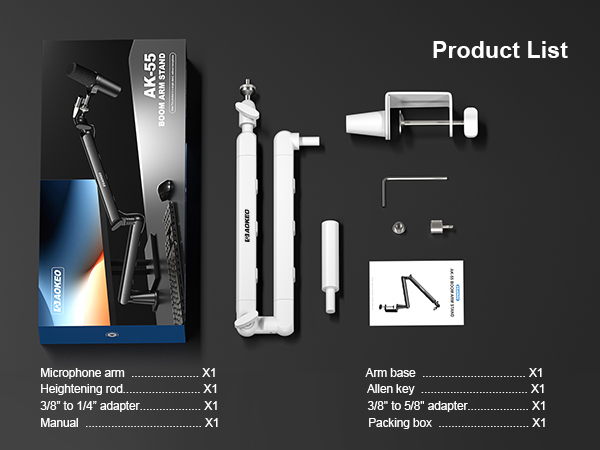 hyperx quadcast boom arm