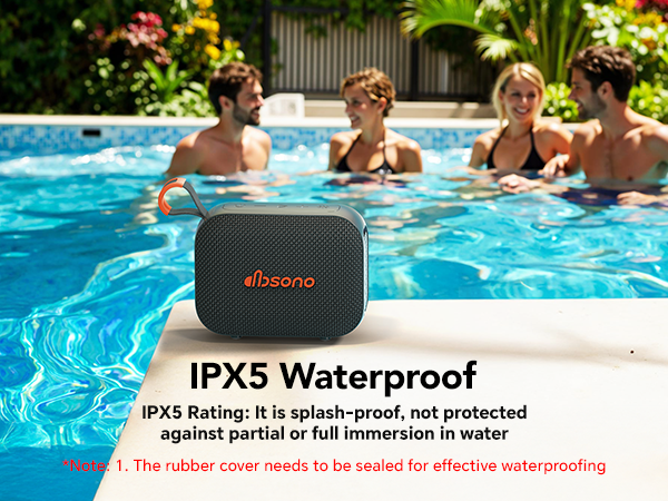 ipx5 waterproof speaker