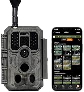 Meidase Trail Camera Cellular S950, 4G LTE, Full Video Preview, No-Glow 100ft Night Vision, Motio...