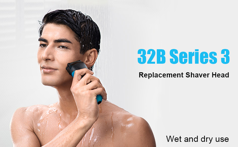 Electric Replacement Shaver Head