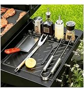 CAKETIME Silicone Grill Mats for Blackstone George Foreman Griddle Baking Cooking Kitchen Heat Re...