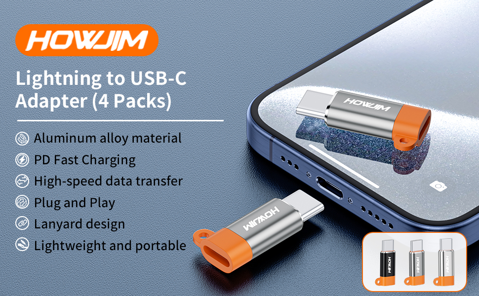 lightning to usb c adapter