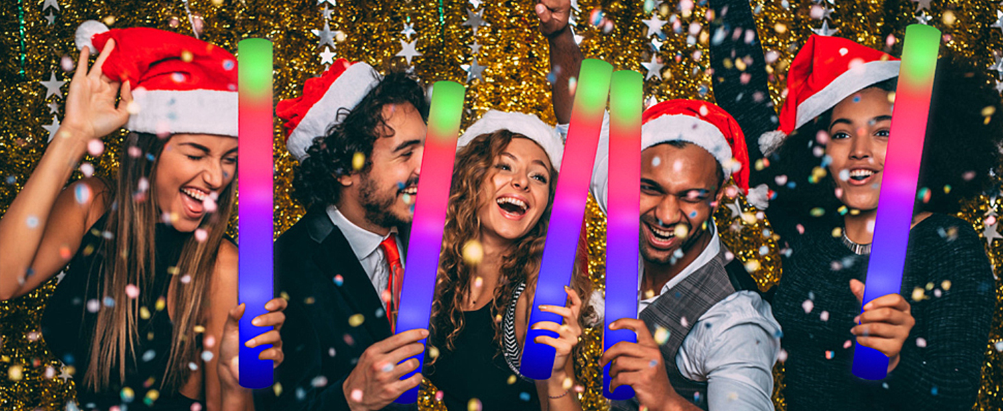 Christmas party glow sticks
