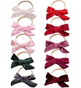Baby Girl Headbands Newborn Infant Toddler Knotted Hairbands Bows Elastic Soft Floral Hair Band