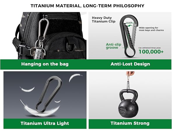 key chain carabiner clip