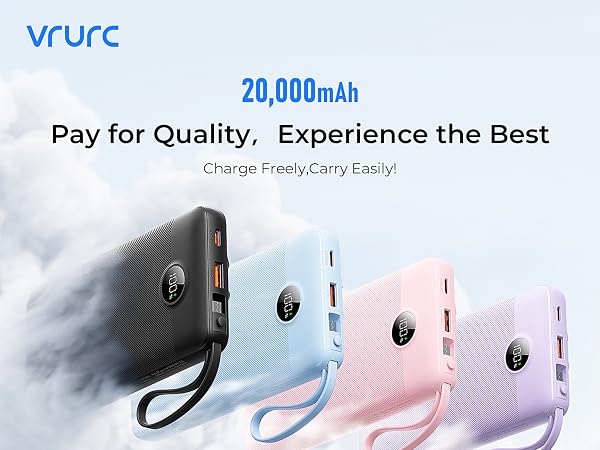 20000mah portable charger power bank