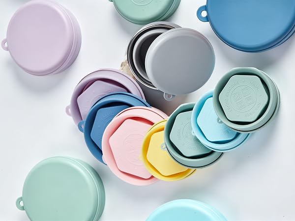 Collapsible Travel Cup, Foldable Bowl, Portable Travel Bowl