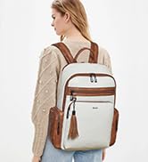 Shrrie Laptop Backpack for Women Fits 16 inch Laptop,Designer Backpacks for Women with Computer C...
