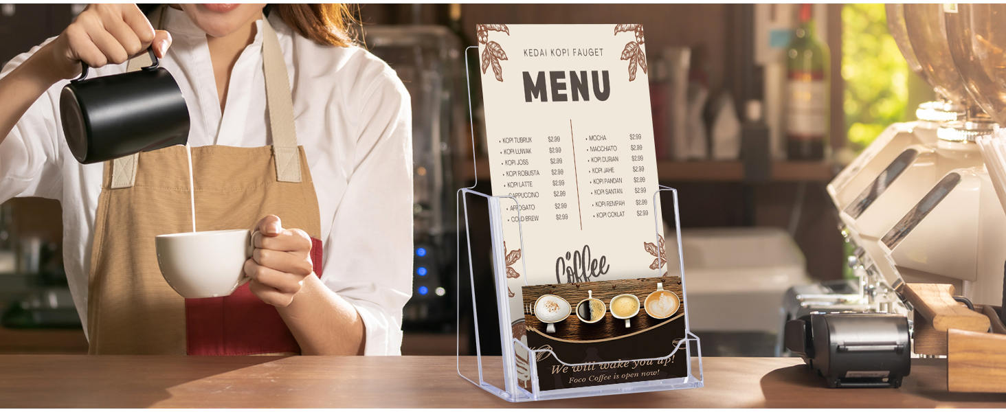 menu holder