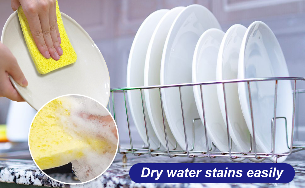 Dry water stain easily