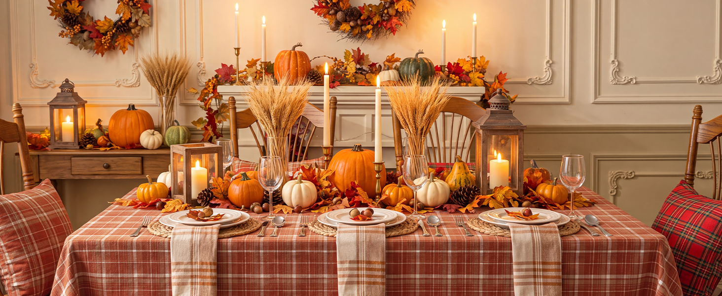 fall tablecloth