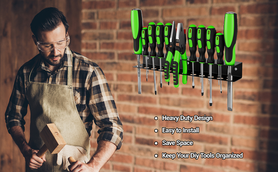 Screwdriver Holder Wall Mount