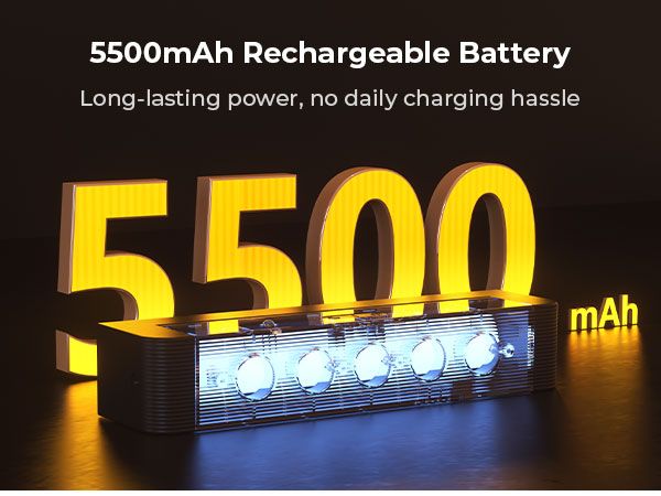 5500mah rechargeable battery
