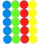 Tagaroom Sticker Dot Labels Color Coded (3/4 Inch Dots)