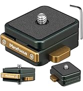MINIFOCUS Arca Type Quick Release Plate Kit, Arca Swiss QR Plate Camera Tripod Mount with 1/4'' S...