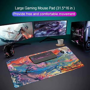 Ancient Painting Large Mouse Pad