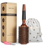 BESTOOL Round Brush for Blow Drying, Round Hair Brush for Women or Men, Boar Bristle Large Round ...