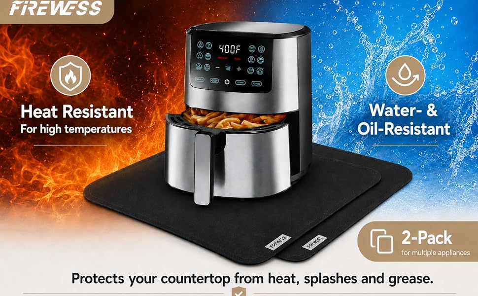 Fireproof Heat Resistant Mats for Air Fryer