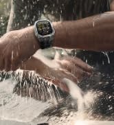 KOSPET Tank M4C Outdoor Smart Watch with GPS, 1.96" AMOLED Display, Built-in LED Flashlight & Wal...