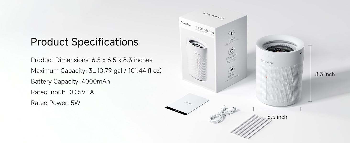 top fill humidifier