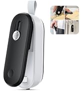 ODSD 2 in 1 Mini Bag Sealer - Heat Seal and Cutter with Lanyard, Portable Handheld Chip Bag Seale...