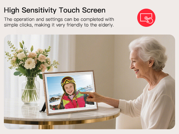 frameo digital frame wifi picture photo video share moment from phone