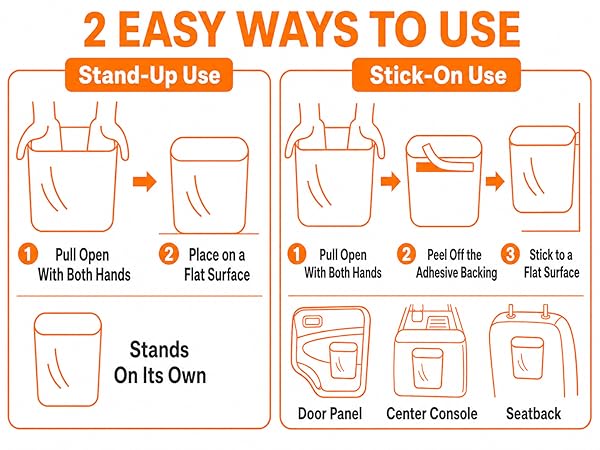 Disposable Car Trash Bags
