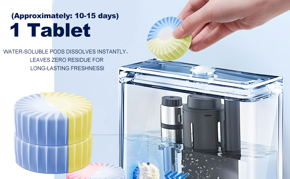 Automatic Toilet Bowl Cleaner Tablets