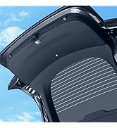 TOPABYTE Rear Trunk Tailgate Mat for Tesla Model Y Juniper 2025 Leather Protective Pad Trunk Prot...