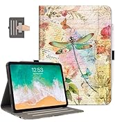 Vimorco Case for iPad Pro 13 Inch M4 2024 Model, PU Leather Cover | Adjustable Stand | Hand Strap...