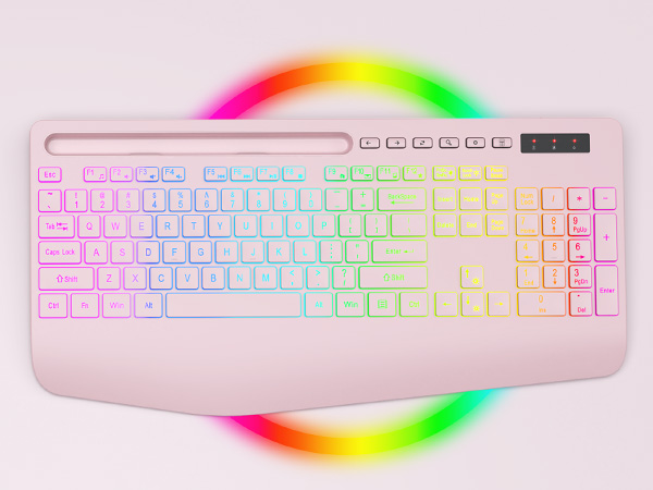 wireless keyboard backlit