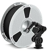 SUNLU PA12-CF 3D Filament 1.75mm 1KG, Carbon Fiber Nylon Filament, Excellent Wear & Oil Resistanc...