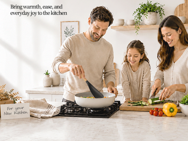 large silicone cooking spoon