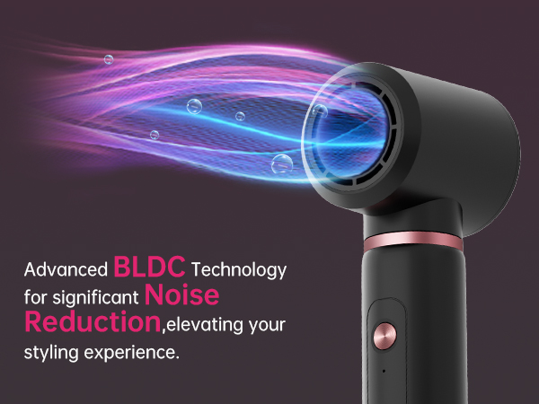 LOW NOISE LEVEL, advanced BLDC technology