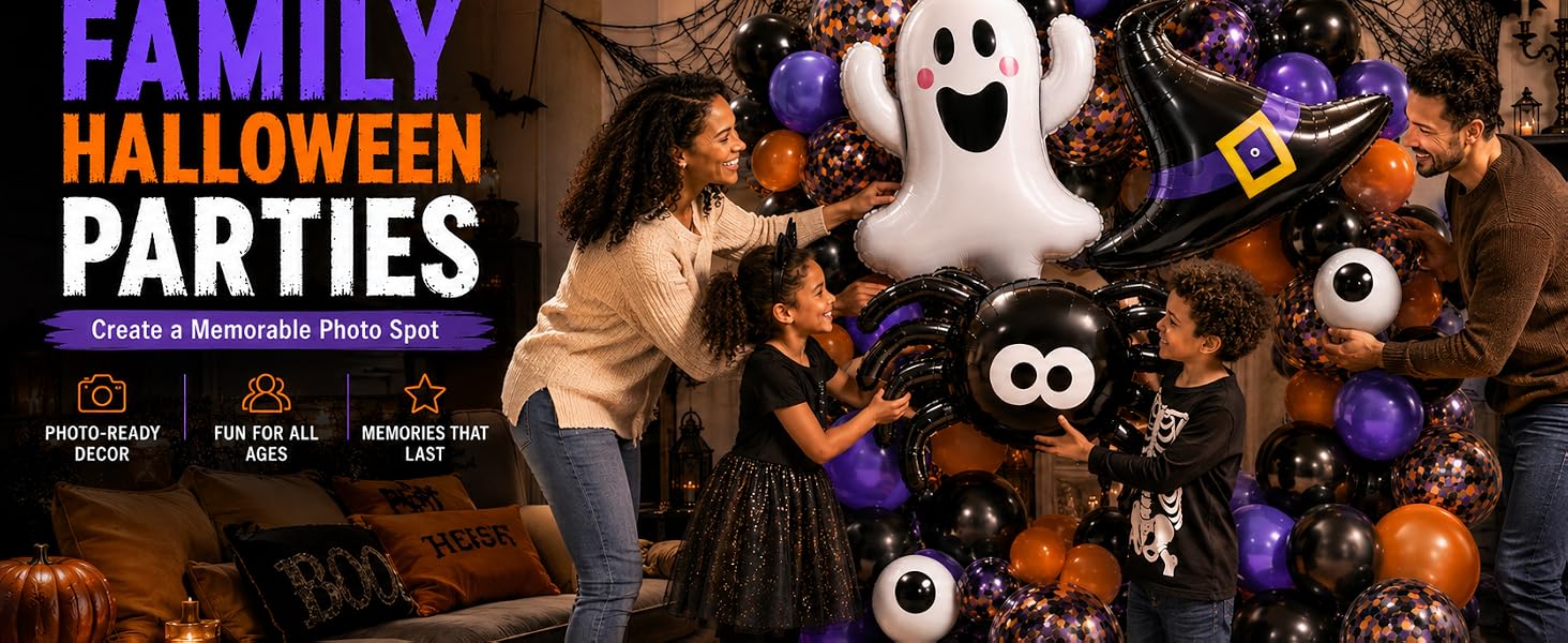 Halloween Balloon Garland