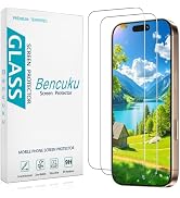 Bencuku 2 Pack Screen Protector for iPhone 17 6.3 inch Tempered Glass | Full Coverage, Anti Scrat...