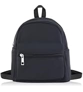 Energather Small Backpack, Nylon Mini Backpack for Women, Lightweight Cute Backpacks with Detacha...