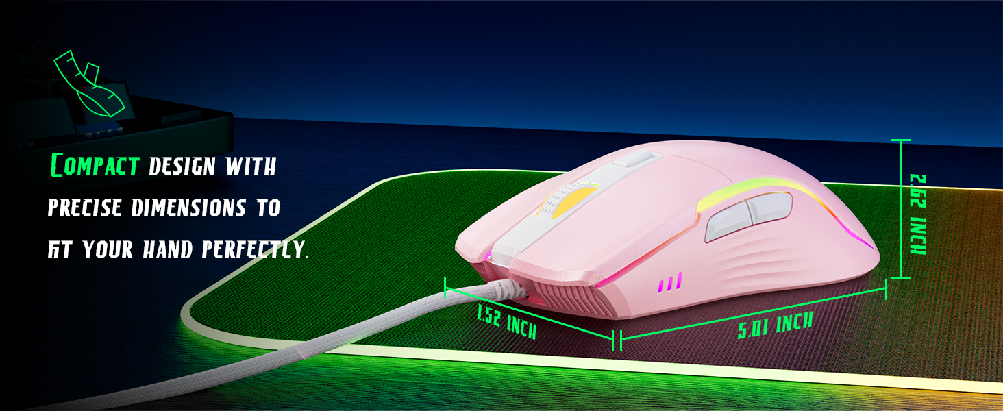 wired gaiming mouse