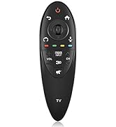 fosa Replacement Remote Control Controller for LG 3D Smart TV AN-MR500G AN-MR500 MBM63935937, NO ...